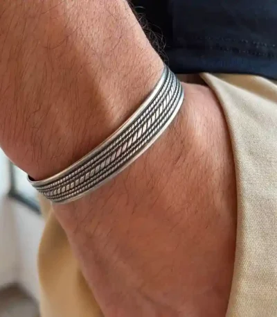 bracelete-masculina-ajustavel-silver