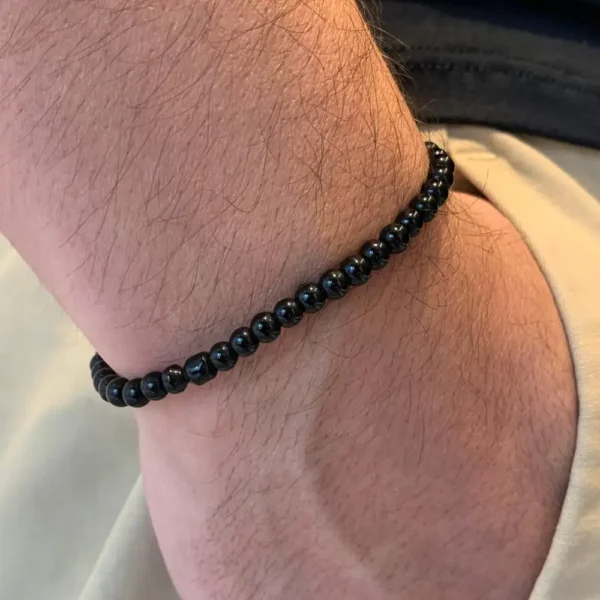 Pulseira Masculina Ônix Slim