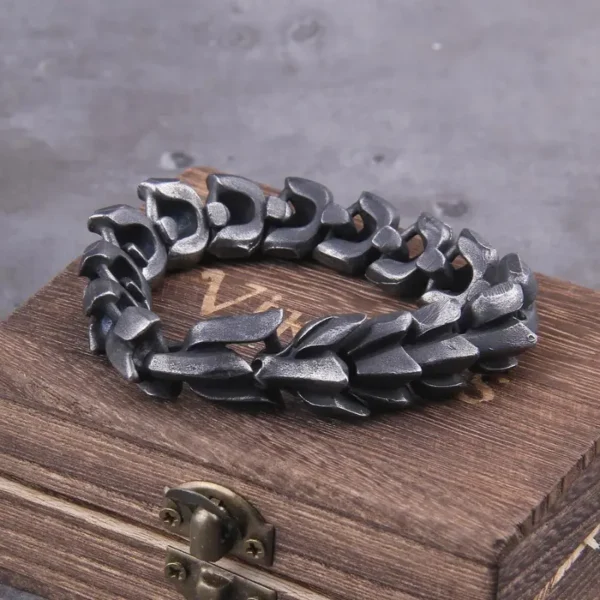 bracelete-viking-dragao-preto