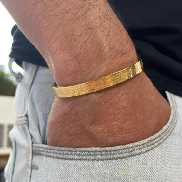 bracelete-ajustavel-oracao-pai-nosso-gold