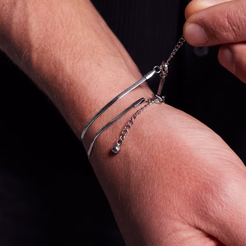 kit-pulseira-durik-em-aco-inox-prata-detalhe