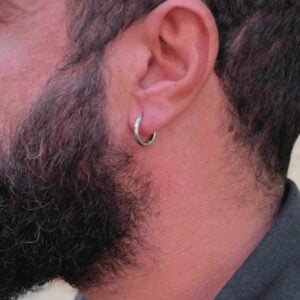 Par de Brincos Luce Argola Minimalista