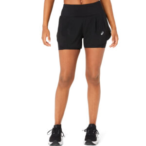 Shorts Road 2 em 1 3.5IN - Preto