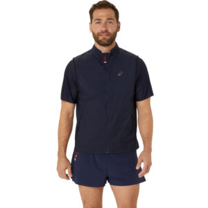 Colete ASICS Metarun Packable - Masculino - Azul