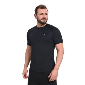 Camiseta de Corrida Mizuno Pro Uv G Preto