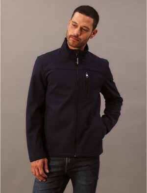 Jaqueta Masculina Basic Aquaguard Calvin Klein - Azul Royal Jaqueta Masculina Basic Aquaguard Calvin Klein Azul Royal
