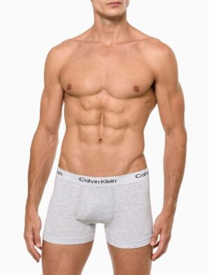 Kit 2 Cuecas Masculinas Seamless Viscose Calvin Klein Underwear - Chumbo/Cinza Claro Kit 2 Cuecas Masculinas Seamless Viscose Calvin Klein Underwear Chumbo/Cinza Claro